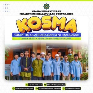 Santri MTs Hidayatullah Yohyakarta Juara KOSMA TINGKAT MTs KABUPATEN SLEMAN TAHUN 2022