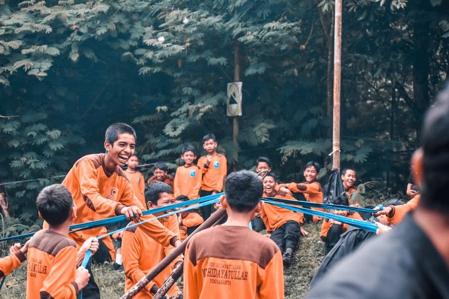 Games Super Camp Santri MTs-MA Hidayatullah Yogyakarta