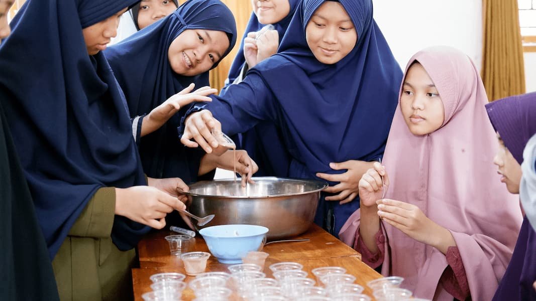 Ekstrakulikuler Tataboga MTs Tahfidz Hidayatullah Putri Muntilan