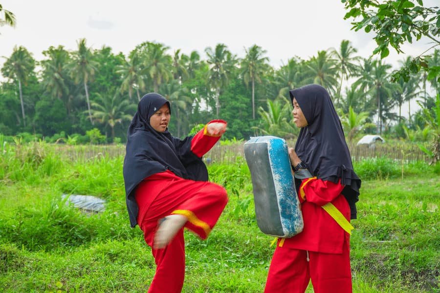 Beladiri Tapak Suci MTs Tahfidz Hidayatullah Putri Muntilan