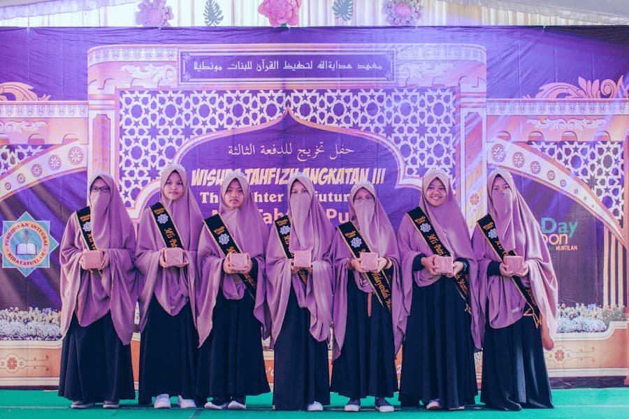 WIsuda Santri MA Tahfidz Hidayatullah Putri Magelang Angkatan ke 3 Tahun 2022