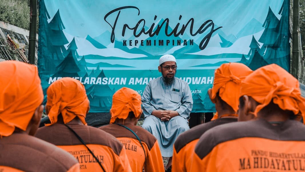Wejangan dariAl Ustadz K.H. Muhammad Syakir Syafi’i dalam Training Pengurus Pandu