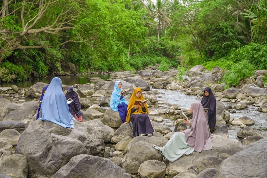 Halalqoh Santri MTs Tahfidz Putri Hidayatullah Muntilan