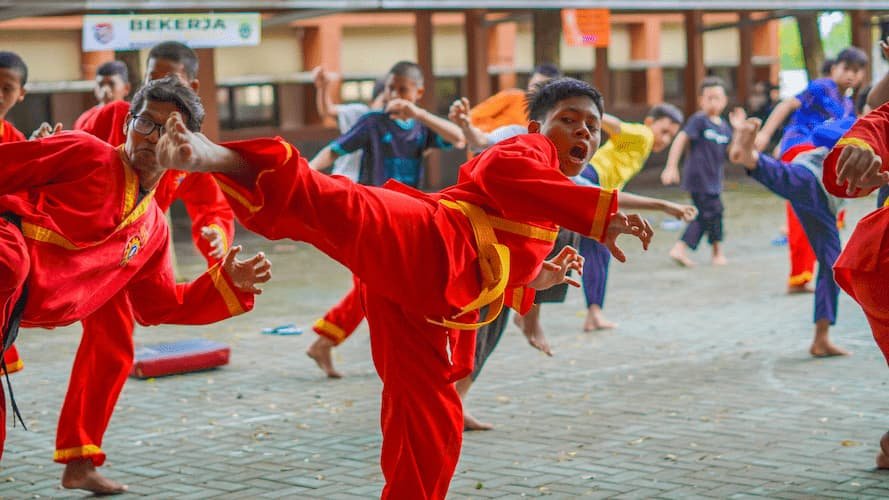 Ekstrakulikuler Beladiri Tapak Suci MTs-MA Hidayatullah Yogyakarta