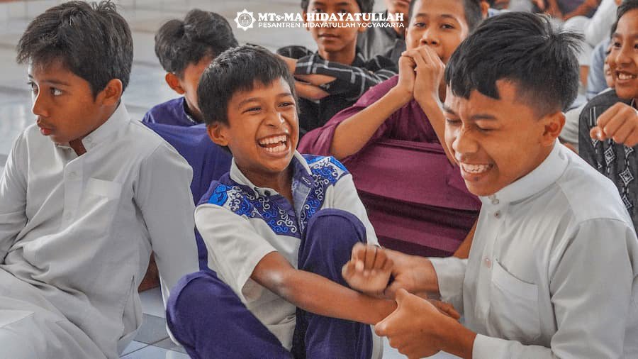Santri Pesantren hidayatullah Jogja Bahagia