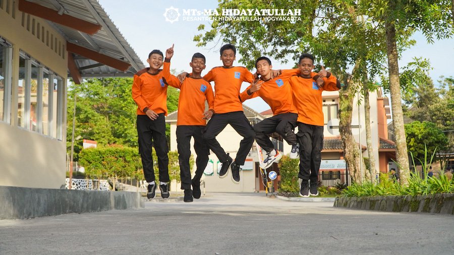 Santri Pesantren Hidayatullah Jogja.