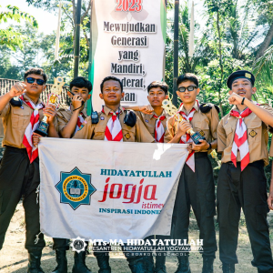 Santri MTs-MA Hidayatullah Yogyakarta mengikuti Perkasisma ke 3