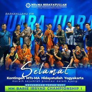 Santri Pesantren Hidayatullah Jogja, MTs-MA Hidayatullah Yogyakarta Juara Tapak Suci