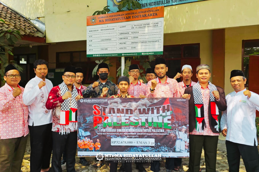 MTs-MA Hidayatullah Jogja Peduli Palestina