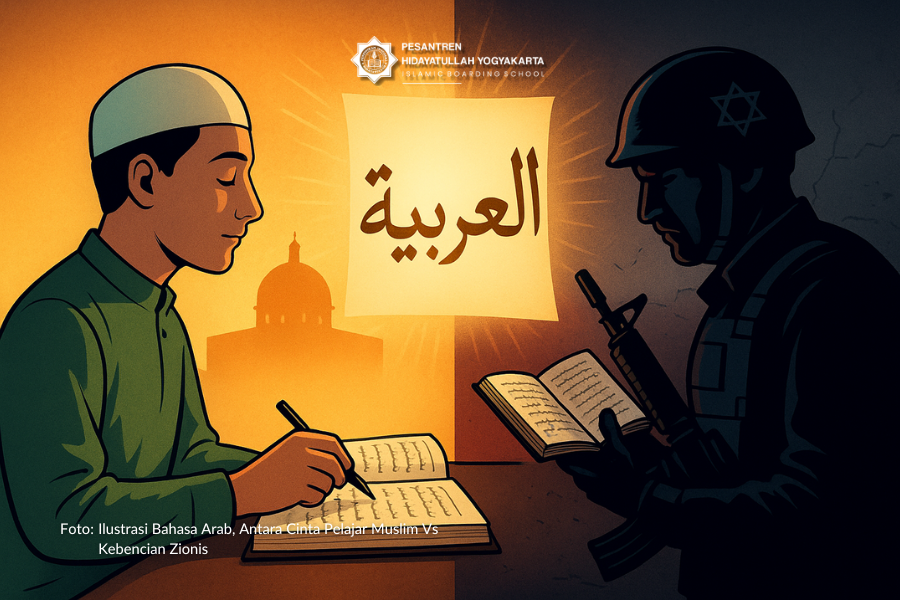 Bahasa Arab, Antara Cinta Pelajar Muslim Vs Kebencian Zionis - Artikel Asatidz - Pesantren Hidayatullah Yogyakarta
